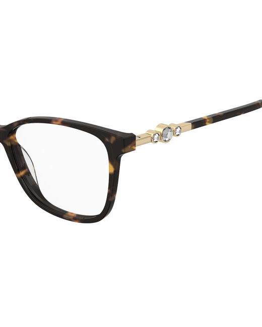 Pierre Cardin Black P.C. 8555 086 Optical Frames Acetate Squared Normal