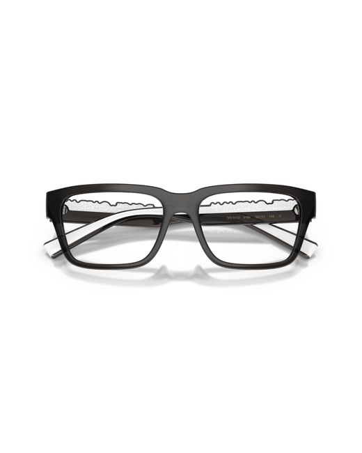 Dolce & Gabbana Black Dg5112 501 Optical Frames Injected Squared Normal