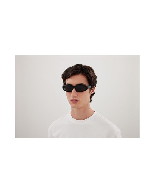 Balenciaga Black Bb0408S 001 Sunglasses Acetate Squared for men