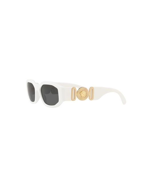 Versace Black Ve4361 401/87 Sunglasses Nylon Geometric Normal for men