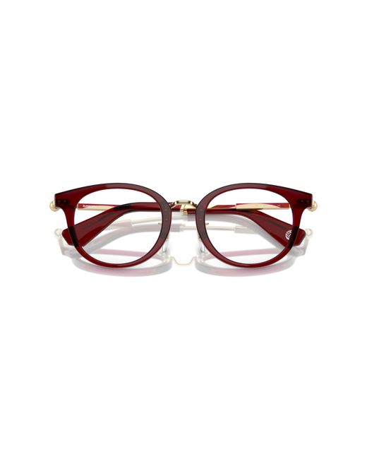 Burberry Black Be2413D 4128 Optical Frames Injected Transparent Pantos Normal