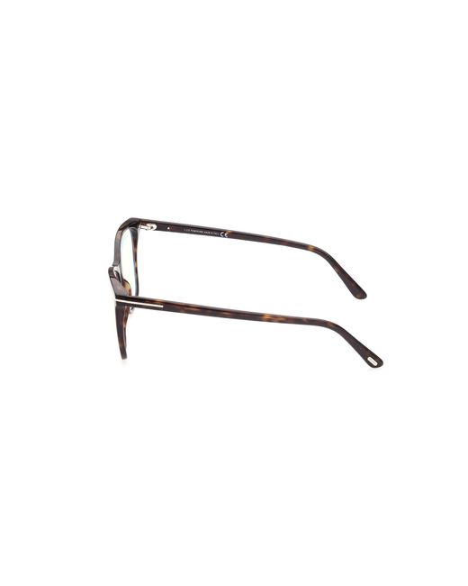 Tom Ford Black Ft5762-B 052 Optical Frames Acetate Squared Normal