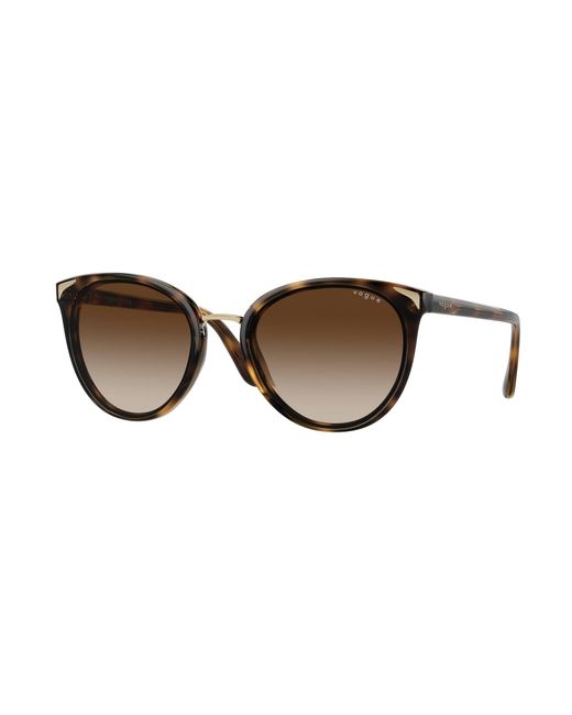 Vogue Eyewear Black Vo5230S W65613 Sunglasses Nylon Butterfly Normal Shaded