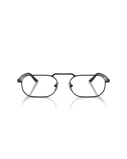 Persol Black Po1020V 1078 Optical Frames Metal Squared Normal