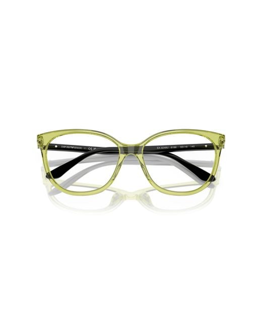 Emporio Armani Black Ea3249U 6199 Optical Frames Acetate Cat Eye Normal