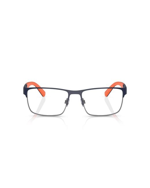 Polo Ralph Lauren Black Ph1215 9468 Optical Frames Metal Squared Normal for men