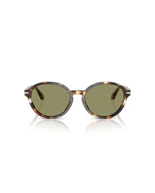Giorgio Armani Black Ar8237 623214 Sunglasses Acetate Round Normal