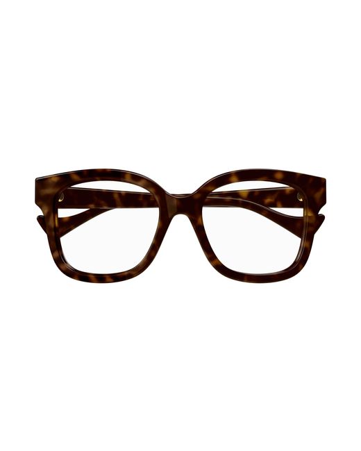 Gucci Black Gg1258O 005 Optical Frames Plastic Squared