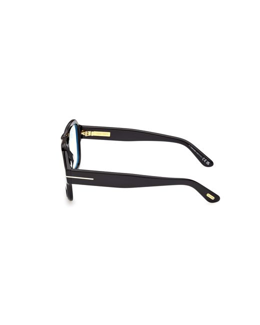 Tom Ford Black Ft6085-B 001 Optical Frames Acetate Squared Normal for men