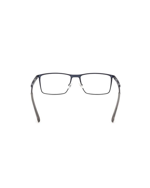 Timberland Black Tb50007 002 Optical Frames Metal Squared Normal for men