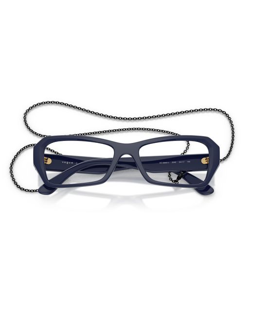 Vogue Eyewear Black Vo5656U 3240 Optical Frames Nylon Butterfly Normal