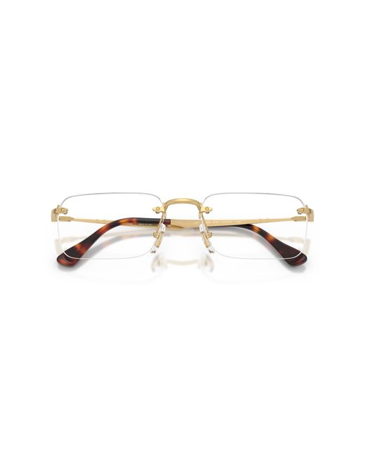 Persol Black Po1030V Luc 515 Optical Frames Metal Transparent Squared Normal