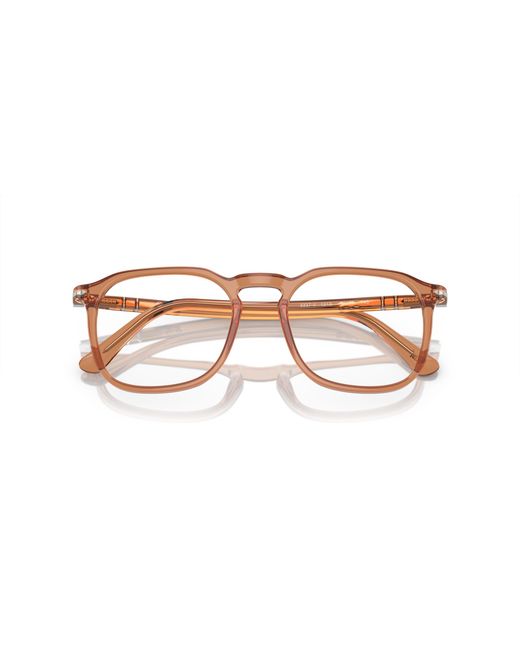 Persol Black Po3337V 1213 Optical Frames Acetate Transparent Pantos Normal