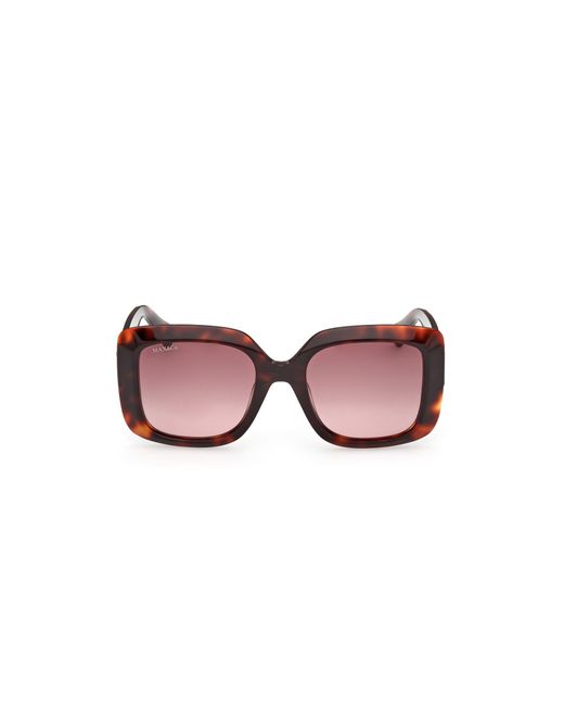 MAX&Co. Black Mo0153 52F Sunglasses Acetate Squared Normal