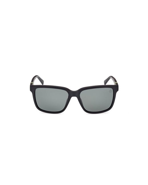 Timberland Black Tb9322-H 02R Sunglasses Injected Squared Polarized for men