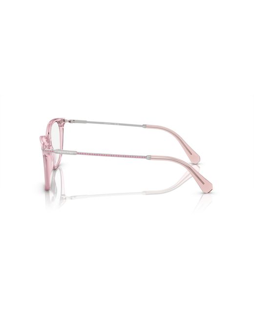 Swarovski Black Sk2010 3001 Optical Frames Acetate Squared Normal