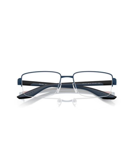 Prada Linea Rossa Black Ps 51Sv Tfy1O1 Optical Frames Metal Pillow Normal for men