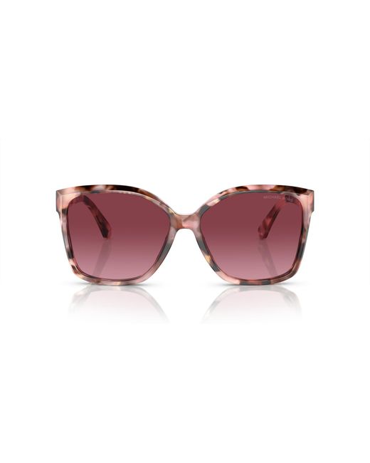 Michael Kors Black Mk2201 Malia 39468H Sunglasses Acetate Squared Normal Shaded