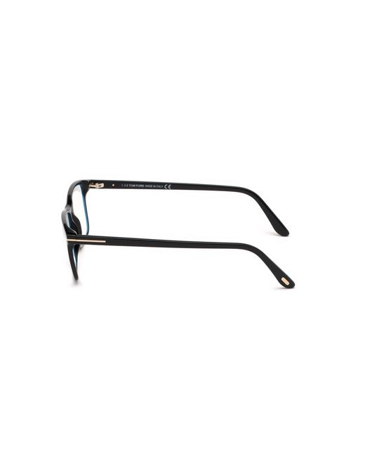 Tom Ford Black Ft5584-B 001 Optical Frames Acetate Geometric Normal for men