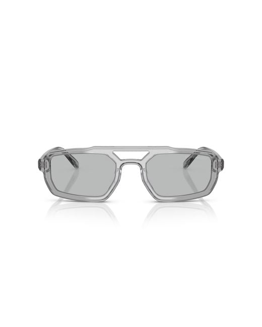 Emporio Armani Black Ea4240U 620287 Sunglasses Acetate Geometric Normal for men