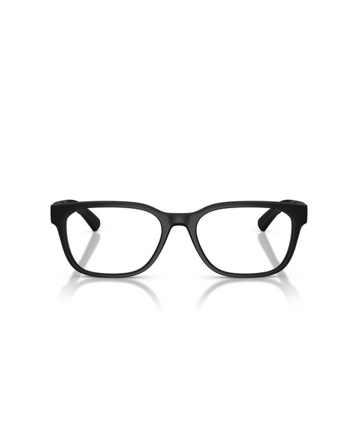 Burberry Black Be2460D 3464 Optical Frames Injected Transparent Squared Normal for men