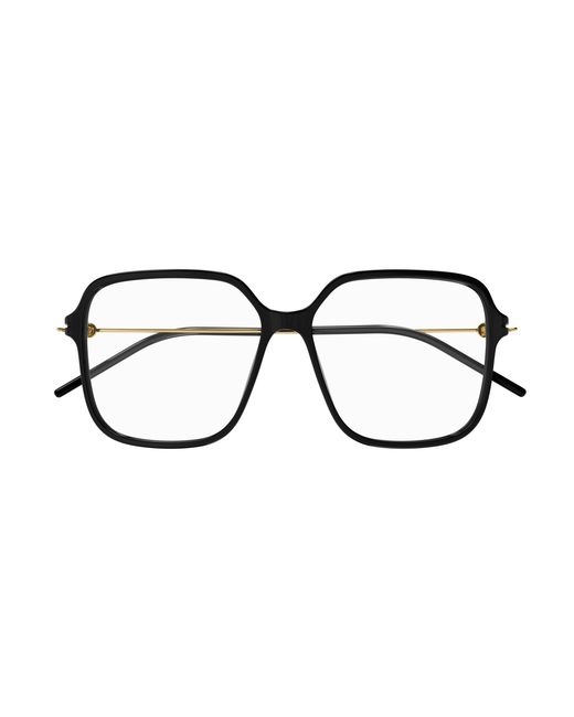 Gucci Black Gg1271O 001 Optical Frames Plastic Squared