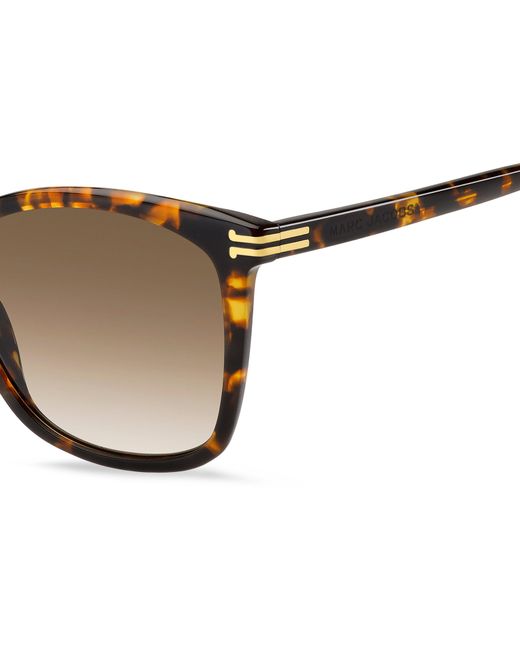 Marc Jacobs Black Mj 1106/S 086/Ha Sunglasses Acetate Cat Eye Shaded