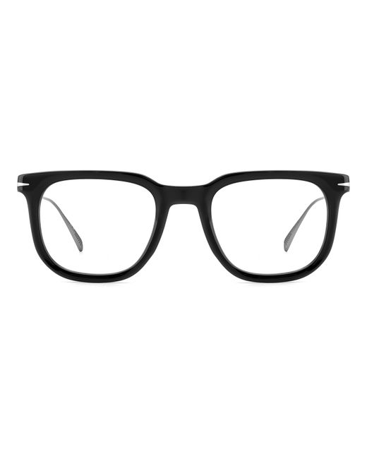 David Beckham Black Db 7119 Ans Optical Frames Acetate Squared for men