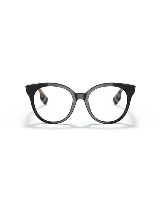 Burberry Black Be2356 Jacqueline 3942 Optical Frames Acetate Transparent Round Normal