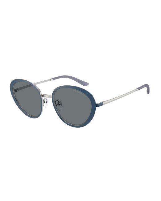 Emporio Armani Black Ea2177 344280 Sunglasses Metal Geometric Normal