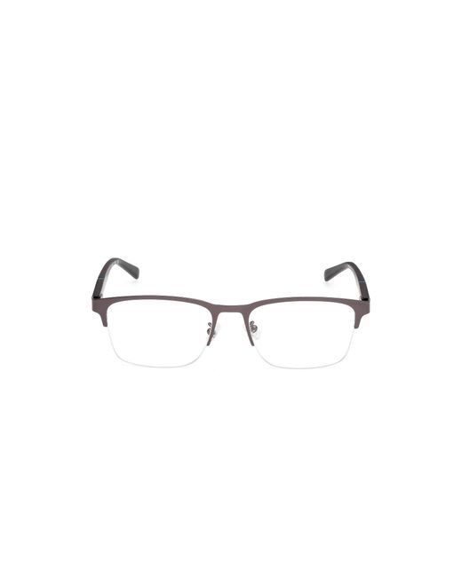 Timberland Black Tb1841-H 7 Optical Frames Metal Squared Normal for men