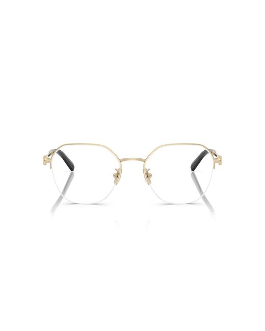 Tiffany & Co Black Tf1167D 6021 Optical Frames Steel Round Normal