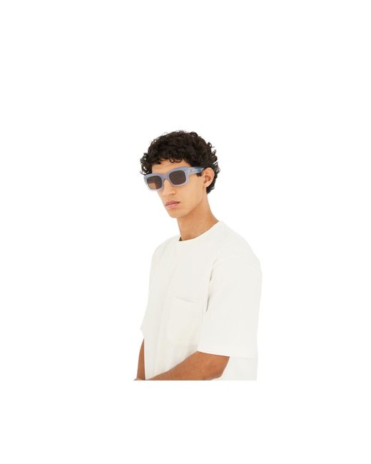 Retrosuperfuture Black 5Z2 Komori Light Sunglasses Acetate Squared Normal