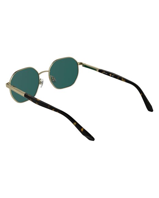 Calvin Klein Black Ck25110S 717 Sunglasses Metal Petrolium Squared Normal
