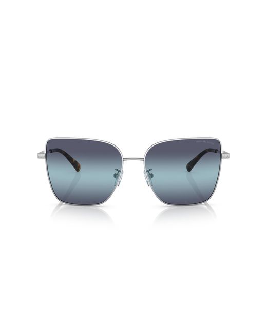 Michael Kors Black Mk1108 1153X9 Sunglasses Metal Butterfly Shaded