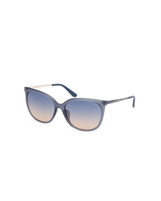 Guess Black Gu00150-H 84W Sunglasses Injected Squared Normal