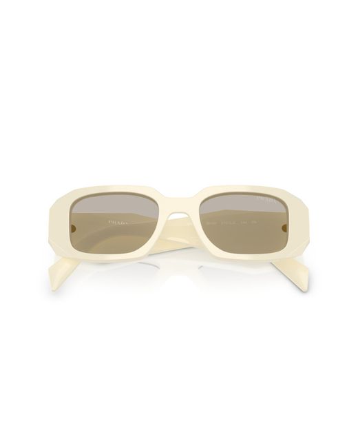 Prada Black Pr 17Ws 21D5J2 Sunglasses Acetate Squared Normal
