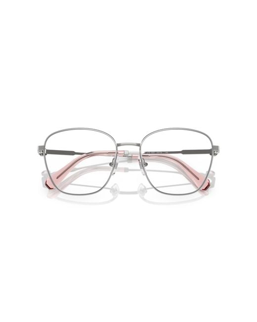 Swarovski Black Sk1019 4001 Optical Frames Metal Squared Normal