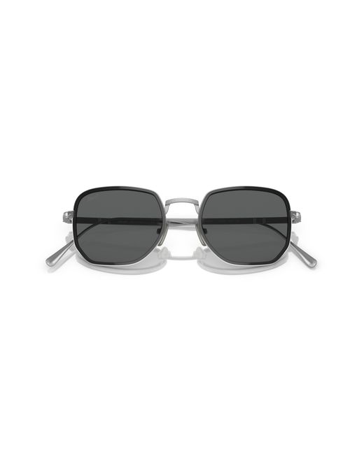 Persol Black Po5006St 8006B1 Sunglasses Titanium Squared Normal