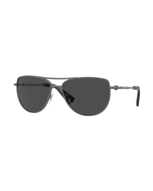 Burberry Black Be3149 131687 Sunglasses Metal Pilot Normal