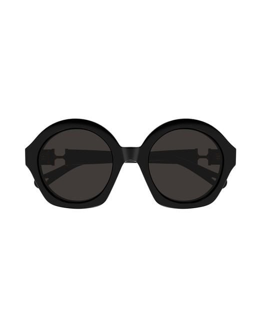 Chloé Black Ch0302S 001 Sunglasses Acetate Round