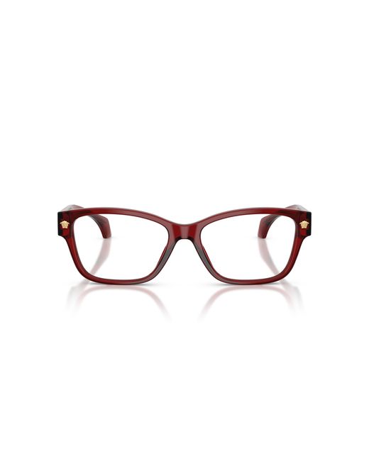 Versace Black Ve3392 5540 Optical Frames Acetate Transparent Cat Eye Normal