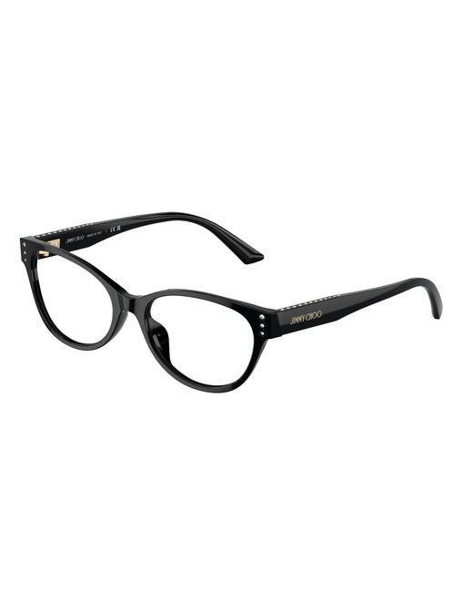 Jimmy Choo Black Jc3003Bu 5000 Optical Frames Acetate Round