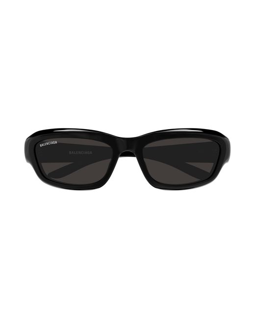 Balenciaga Black Bb0409S 001 Sunglasses Acetate Squared