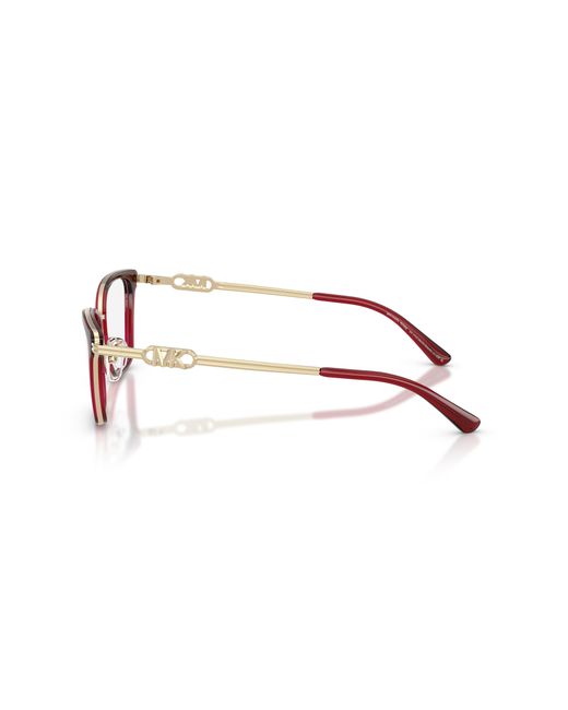 Michael Kors Black Mk3102 Myrtle Beach 3949 Optical Frames Metal Transparent Squared Normal