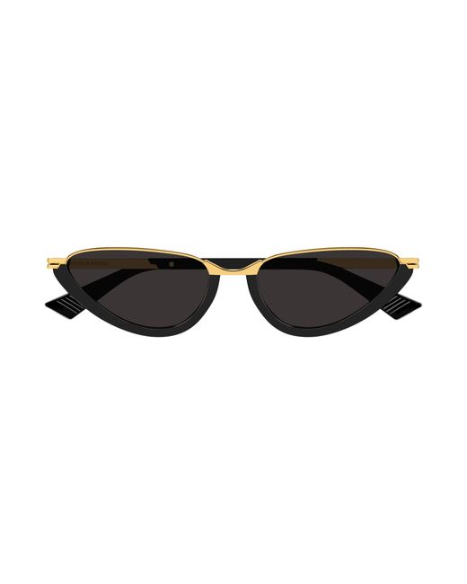 Bottega Veneta Black Bv1346S 001 Sunglasses Acetate Cat Eye