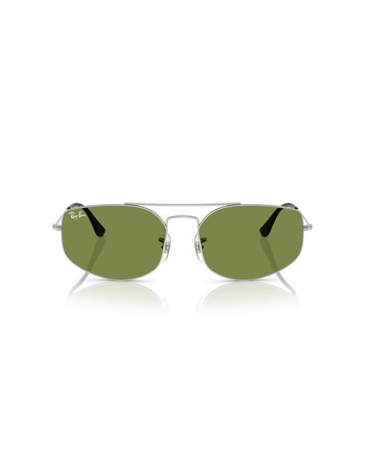 Ray-Ban Explorer V Sunglasses Frame Green Lenses