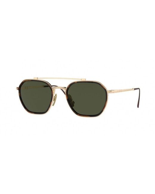 Persol Green Po5010St 801331 Sunglasses Titanium Squared Normal