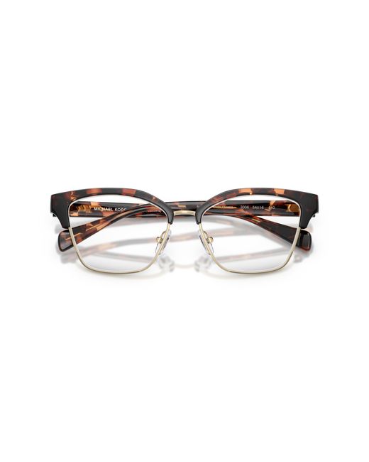 Michael Kors Black Mk4178 Gustavia 3006 Optical Frames Injected Squared Normal