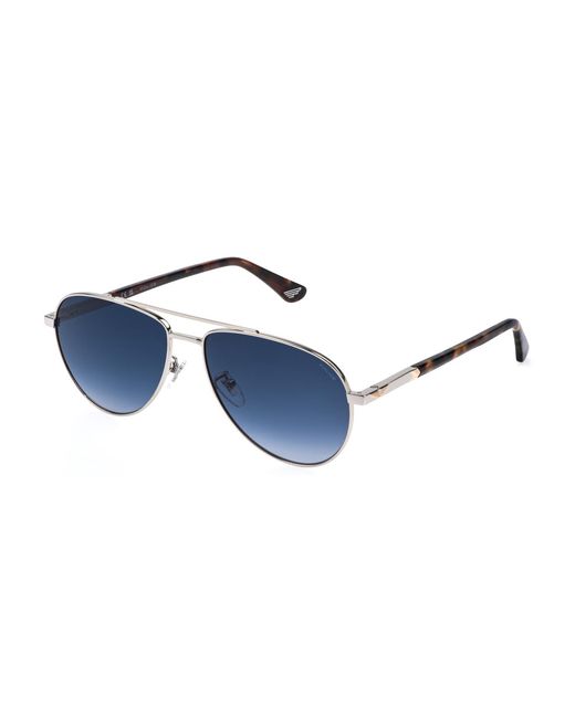 Police Black Splr77 New Crossroads 6 579 Sunglasses Metal Pilot Normal Nuanced for men
